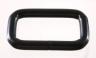 Belt keeper heavy black 1 inch